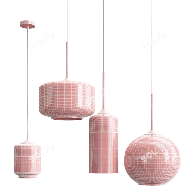 NORD Pendant Lights 3D model image 2