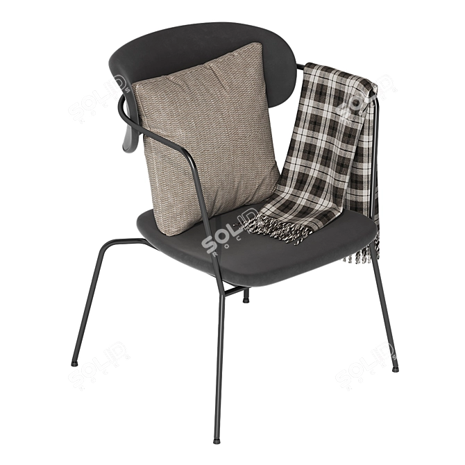 Luxury Pedigree Armchair 3D model image 3