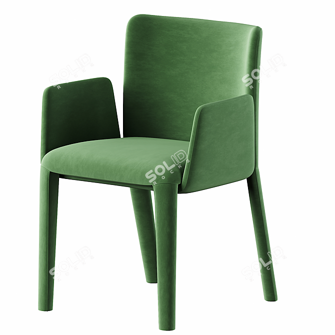  Potocco Lars 2014 Dining Chair 3D model image 6