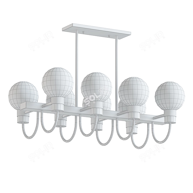 Elegant Votrom Chandelier 3D model image 2