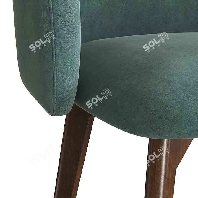 Milli Array Compact Chair 3D model image 2