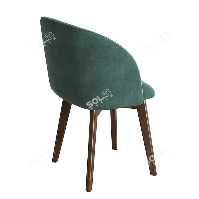 Milli Array Compact Chair 3D model image 3