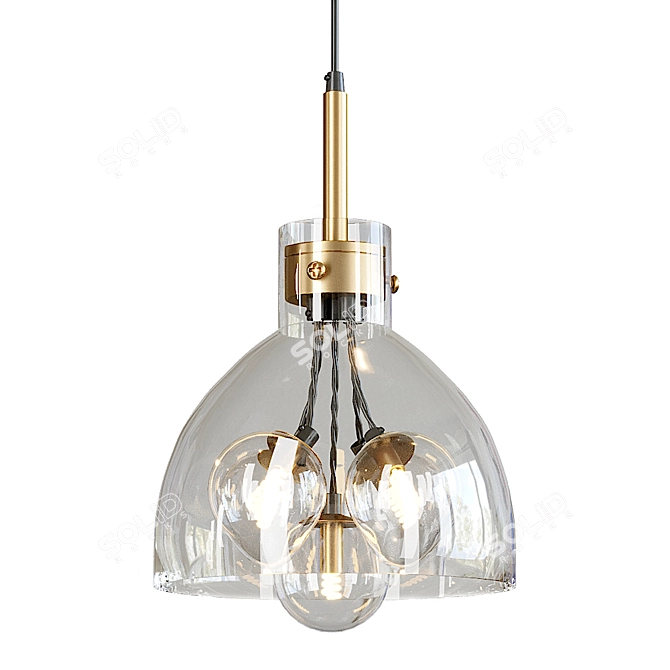 Modern Vappe Pendant Lamp 3D model image 4