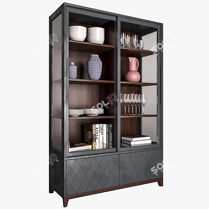  Modern Millimeter-Perfect Showcase 3D model image 2