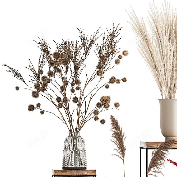 Autumn Harvest Bouquet 3D model image 3