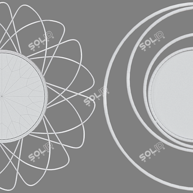 REFLECTO | ROUND MIRROR 3D model image 4