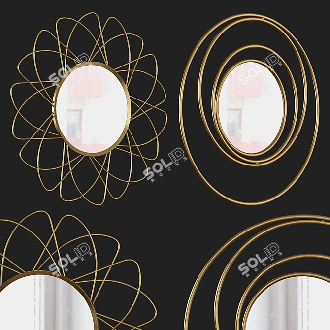 REFLECTO | ROUND MIRROR 3D model image 5