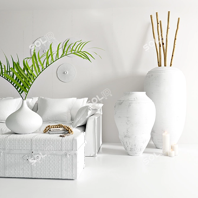 Elegant White Decor Collection

Stylish Uniqwa Décor Essentials

Chic White Uniqwa Decor Pieces

Ex 3D model image 10