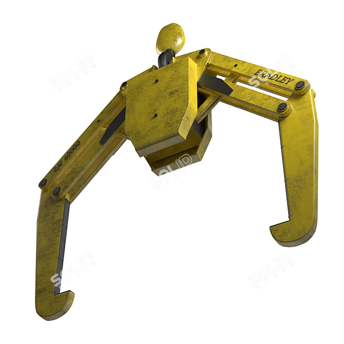 Bradley Parallelogram Coil Lifter: Efficient Handling Solution 3D model image 3