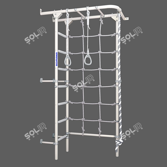 Massaging Swedish Wall ROMANA S4 3D model image 1