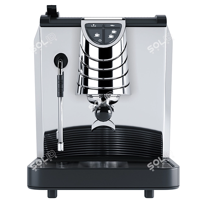 Nuova Simonelli Oscar II: The Ultimate Black Coffee Machine 3D model image 1