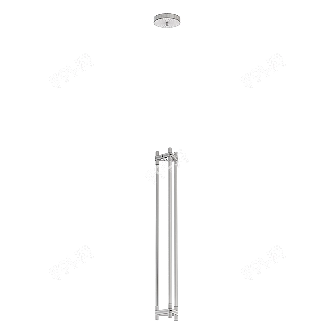 Modern Shoot Pendant Lamp 3D model image 8