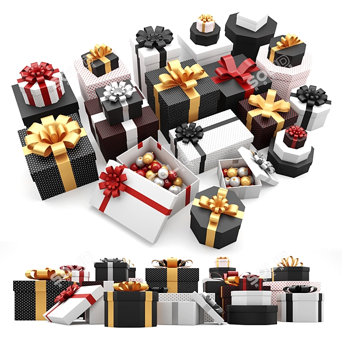 26-Piece Gift Box Set 3D model image 3