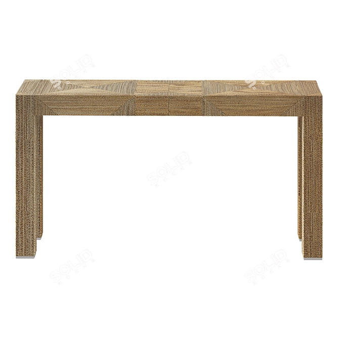Arteriors Palmetto Console: Elegant and Functional Design 3D model image 2