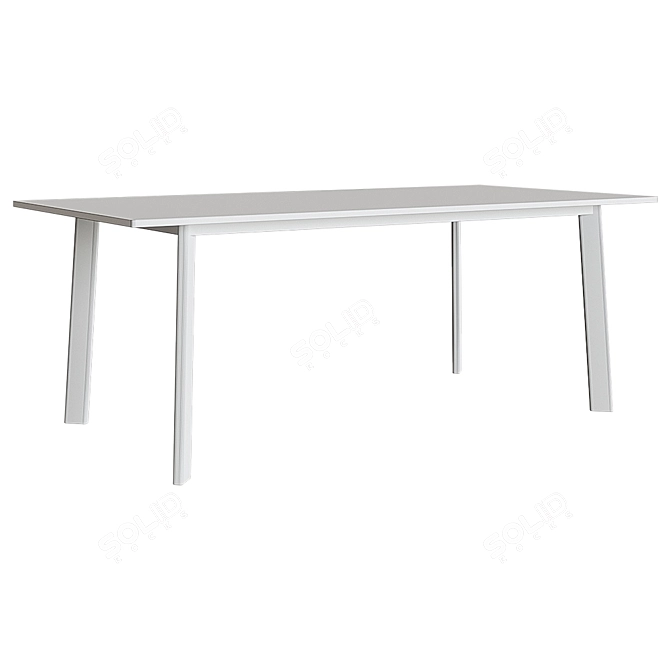 Ginger Dining Table by MD House 3D model image 2