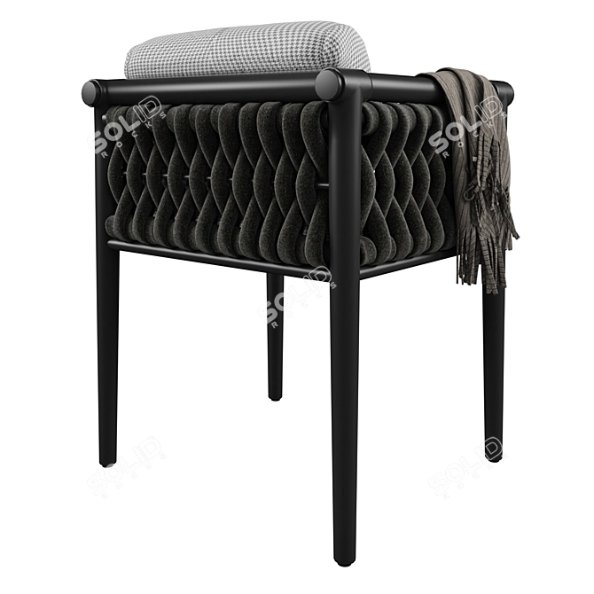 Dandy 2.0 Armchair: Sleek Comfort for Modern Living. 3D model image 6