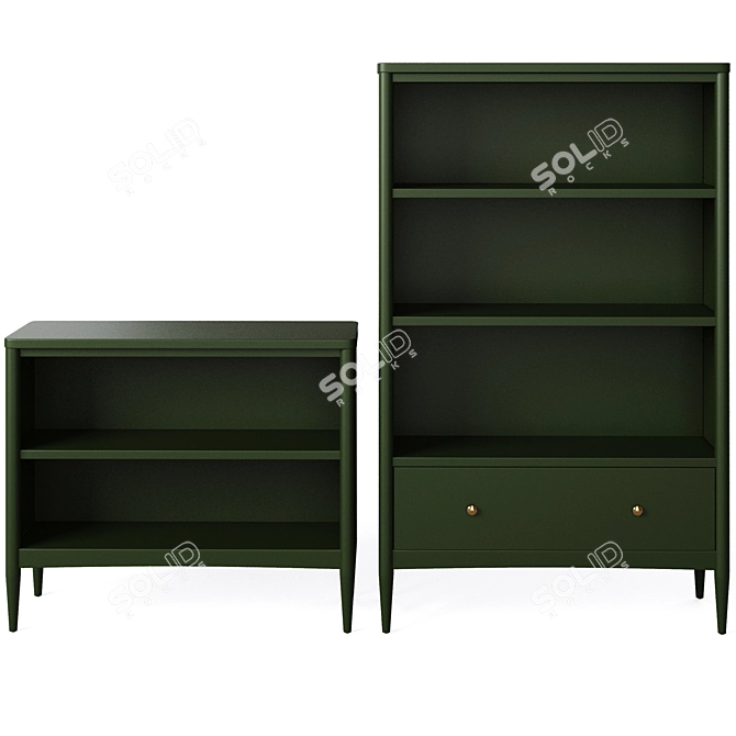 Modern Hampshire Furniture Collection - Stylish and Functional 3D model image 2