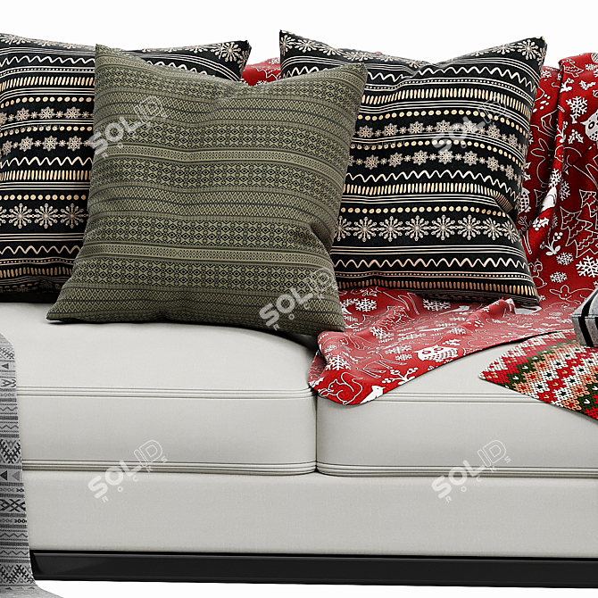 Molteni&C Reversi 2-Seater Sofa 3D model image 4