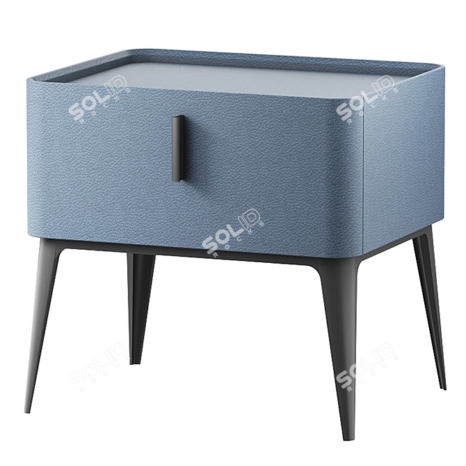 LaLume Designer Bedside Table - 48cm Height 3D model image 6