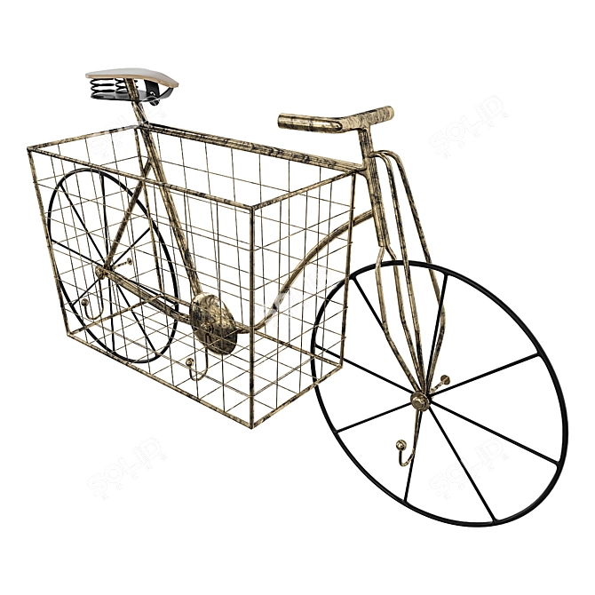 ImperiLoft Designer Bicycle Wall Decor 3D model image 3