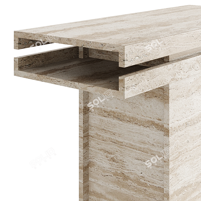 Elegant Trani Console: A Masterpiece by Parmentier 3D model image 3