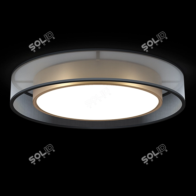 Freya Zoticus Ceiling Lamp 3D model image 1