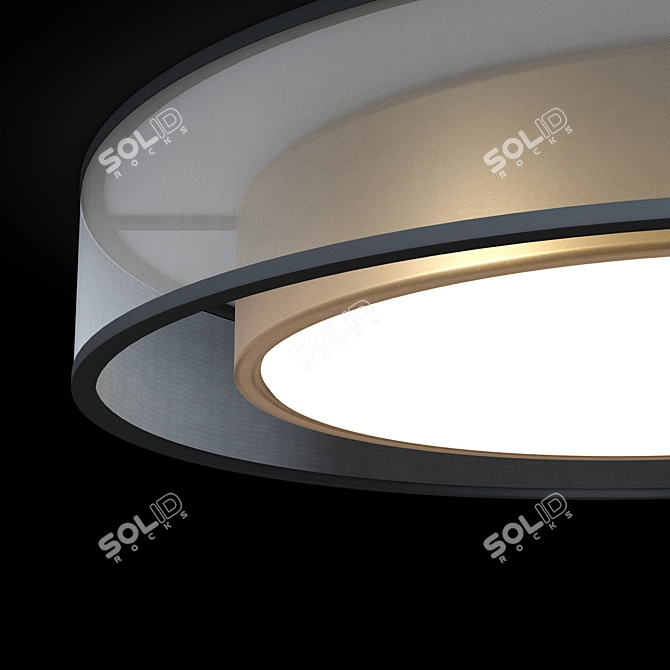 Freya Zoticus Ceiling Lamp 3D model image 3