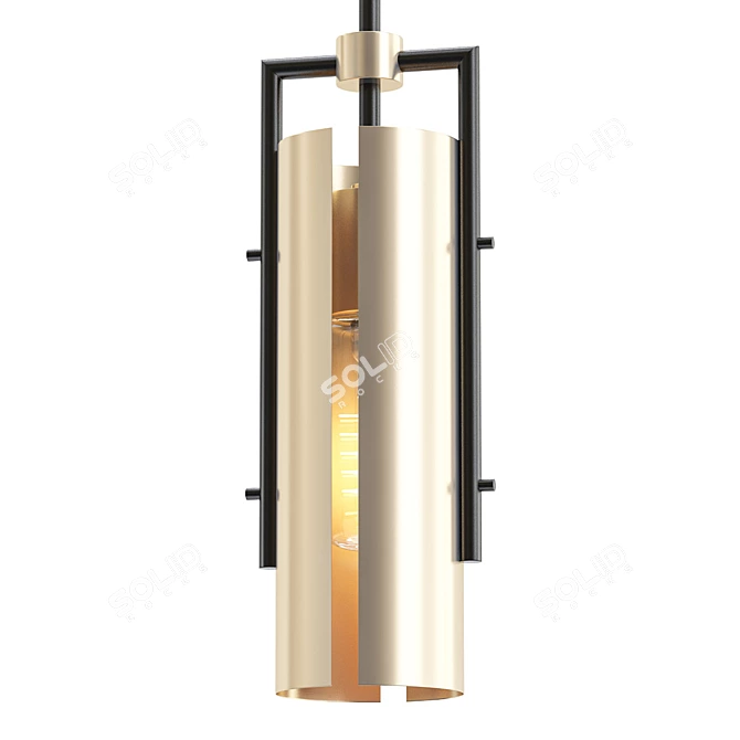 Modern Emerson Mini Pendant 3D model image 1