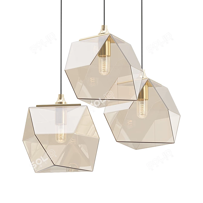 Romatti BESTO Pendant Light 3D model image 1