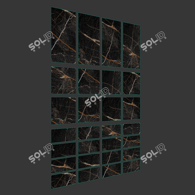 Versatile Porcelain Stoneware Tile 3D model image 4