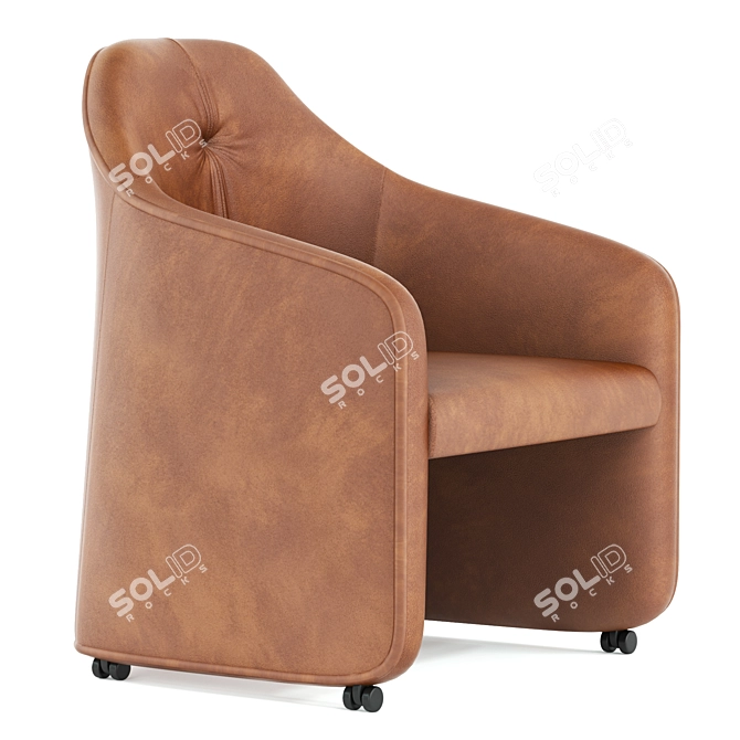 Elegant DS 279 Armchair 3D model image 3