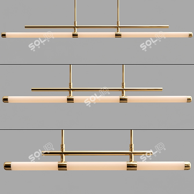 Stylish IVERISE Design Lamps 3D model image 2