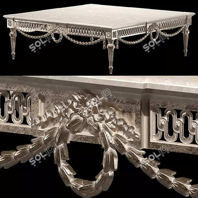 Elegant Daphne Coffee Tables 3D model image 3