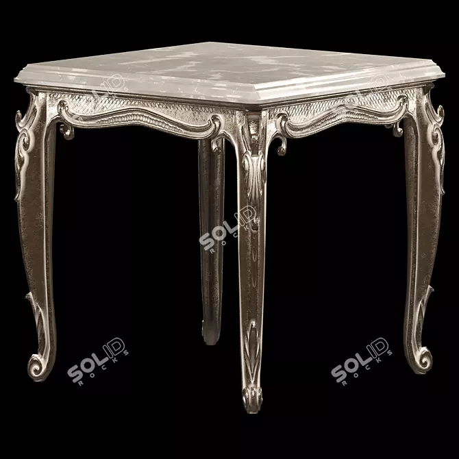 Elegance Unleashed: Kosovart Rococo 3D model image 3