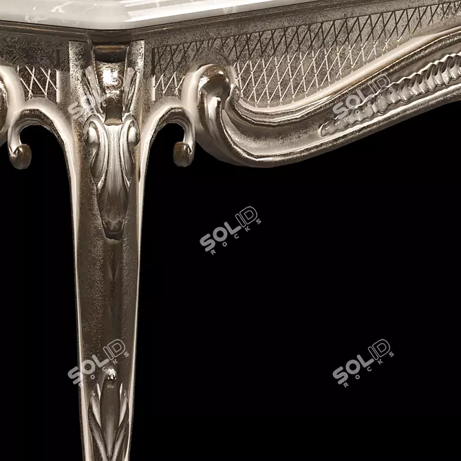 Elegance Unleashed: Kosovart Rococo 3D model image 4