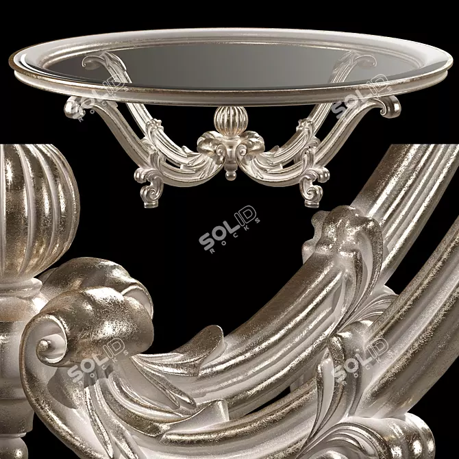 Elegant Roberto Giovannini Artisan Coffee Tables 3D model image 2