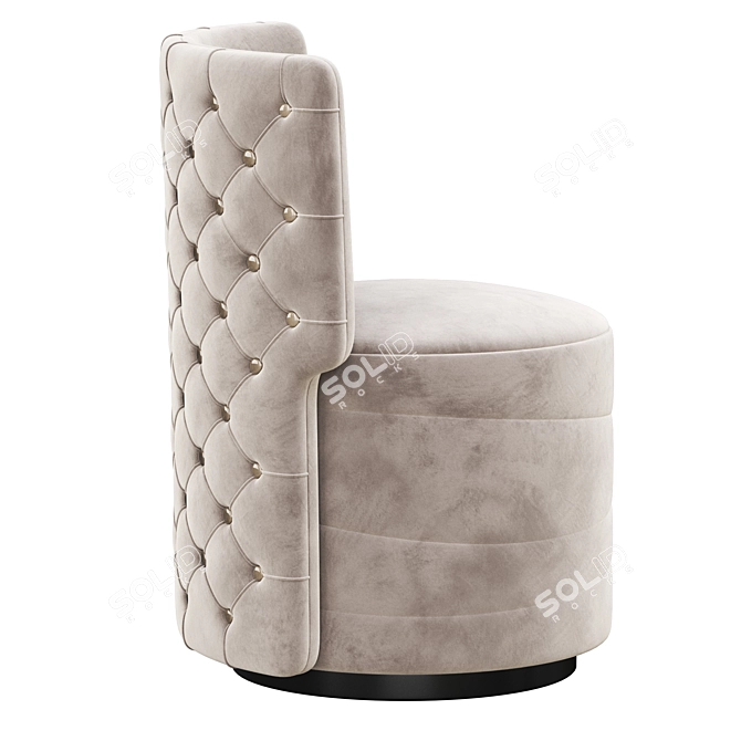 Modern Puf Armchair: Stylish Comfort for Every Space 3D model image 4