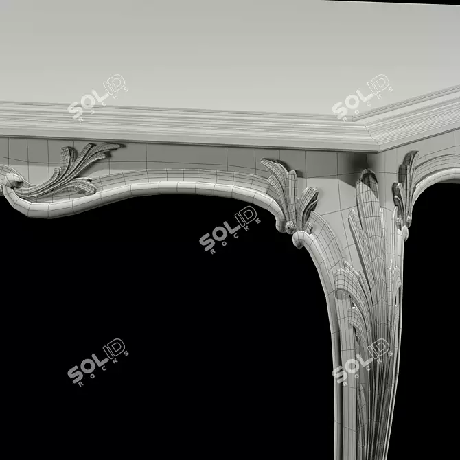 Elegant Roberto Giovannini Dining Set 3D model image 4