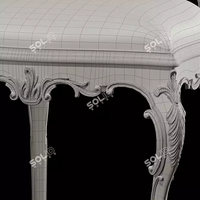 Elegant Roberto Giovannini Dining Set 3D model image 7