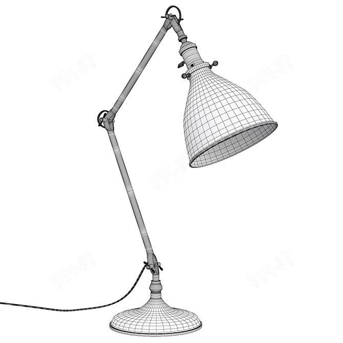 Fairview Dome Task Lamp 3D model image 2