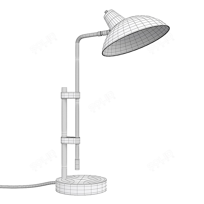Sleek Brendle Table Lamp 3D model image 2