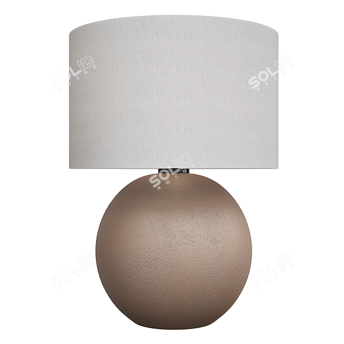 Folk Abigail Ball Table Lamp 3D model image 1