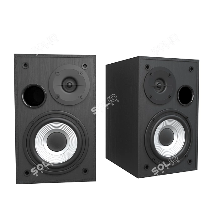 High-Performance Edifier R980T Speakers 3D model image 4