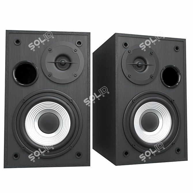 High-Performance Edifier R980T Speakers 3D model image 6