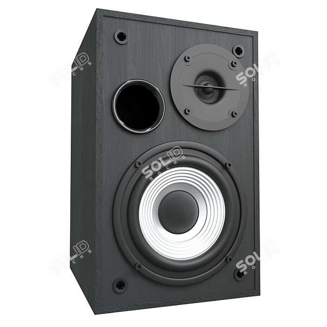 High-Performance Edifier R980T Speakers 3D model image 1