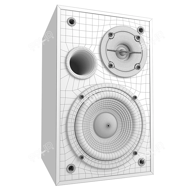 High-Performance Edifier R980T Speakers 3D model image 2