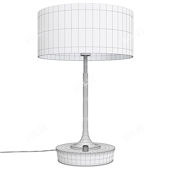 Sleek Pepin Table Lamp: Modern Elegance for Any Space 3D model image 2