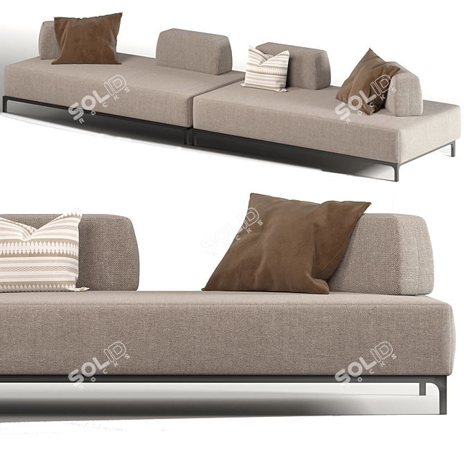 DITRE Sanders Univers: 3D Sofa Model 3D model image 3