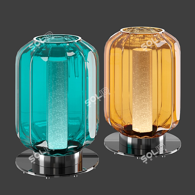 Art Glass Lanterna | Table Lamp 3D model image 2