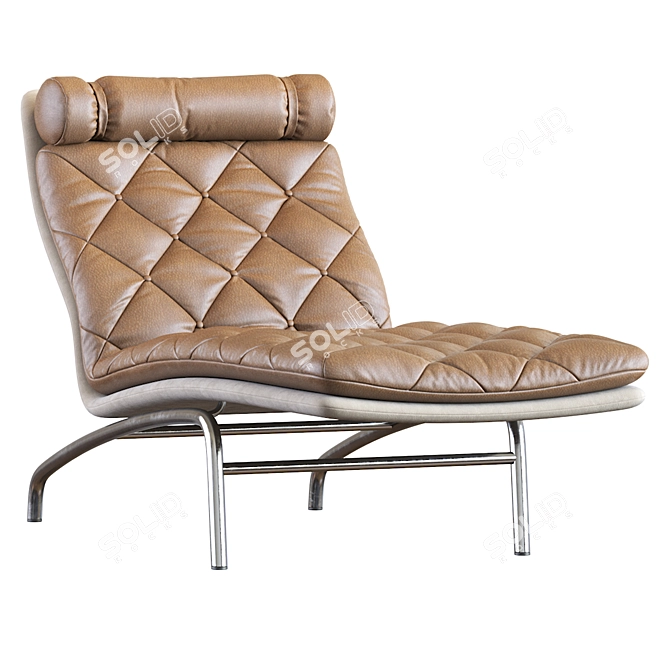 AV72 EJ230 Chaise Longue: Sleek Design & Superior Comfort 3D model image 5